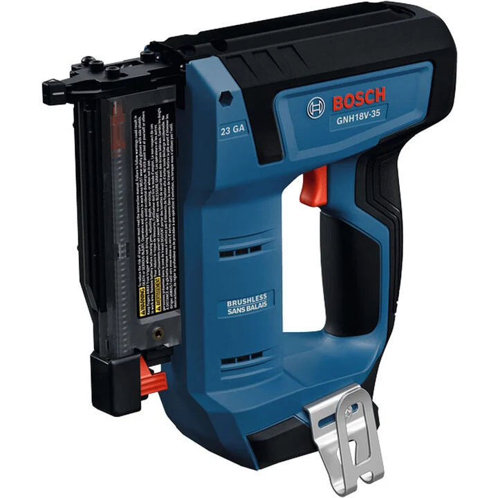 Bosch 18V Brushless 23 Gauge Pin Nailer (Bare Tool) - Bulk Pallet Supply USA Bosch 18V Brushless 23 Gauge Pin Nailer (Bare Tool) - Bulk Pallet Supply USA