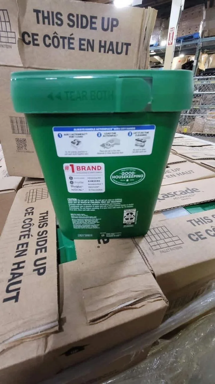BRAND – CASCADE COMPLETE DISH PODS Pallet - Bulk Pallet Supply USA BRAND – CASCADE COMPLETE DISH PODS Pallet - Bulk Pallet Supply USA