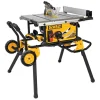 DEWALT 10in Jobsite Table Saw 32 1/2in Rip Capacity & Rolling Stand - Bulk Pallet Supply USA