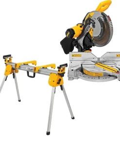 DEWALT 12 Inch 15 Amp Dual Bevel Compound Miter Saw & Saw Stand Bundle - Bulk Pallet Supply USA