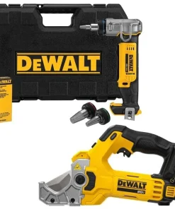 DEWALT 20V MAX 1 Inch PEX Expander and 20V MAX Plastic Tubing Cutter (Bare Tool) Bundle - Bulk Pallet Supply USA
