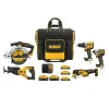 DEWALT 20V MAX 5 Tool Combo Kit - Bulk Pallet Supply USA