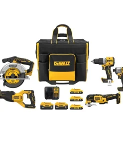 DEWALT 20V MAX 5 Tool Combo Kit - Bulk Pallet Supply USA