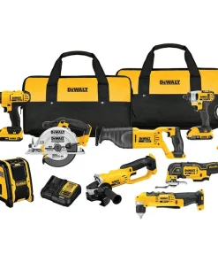 DEWALT 20V Max 9 Tool Combo Kit with Soft Case - Bulk Pallet Supply USA