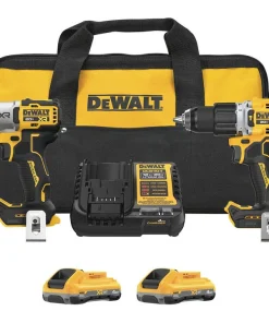 DEWALT 20V MAX XR 2-Tool Combo Kit with POWERPACK Batteries - Bulk Pallet Supply USA