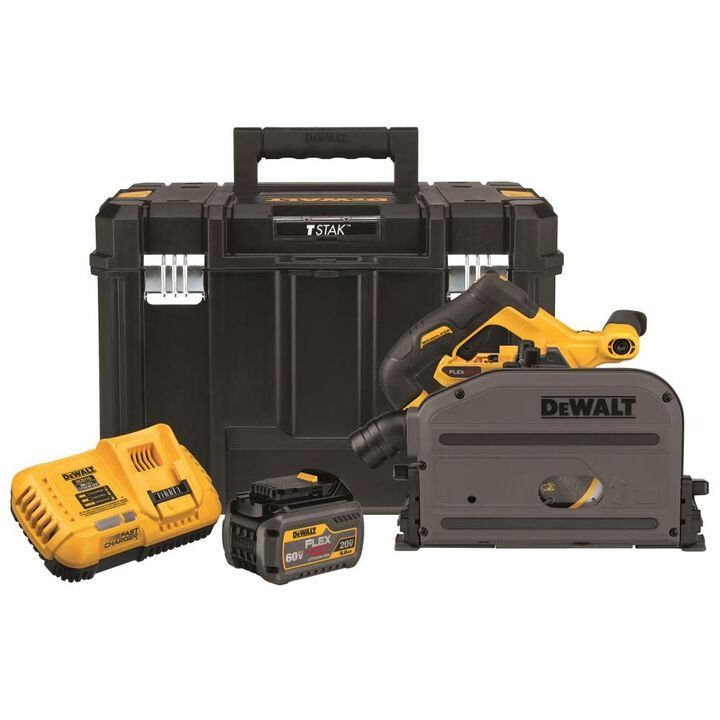 DEWALT 60V MAX 6-1/2in Cordless TrackSaw Kit - Bulk Pallet Supply USA DEWALT 60V MAX 6-1/2in Cordless TrackSaw Kit - Bulk Pallet Supply USA